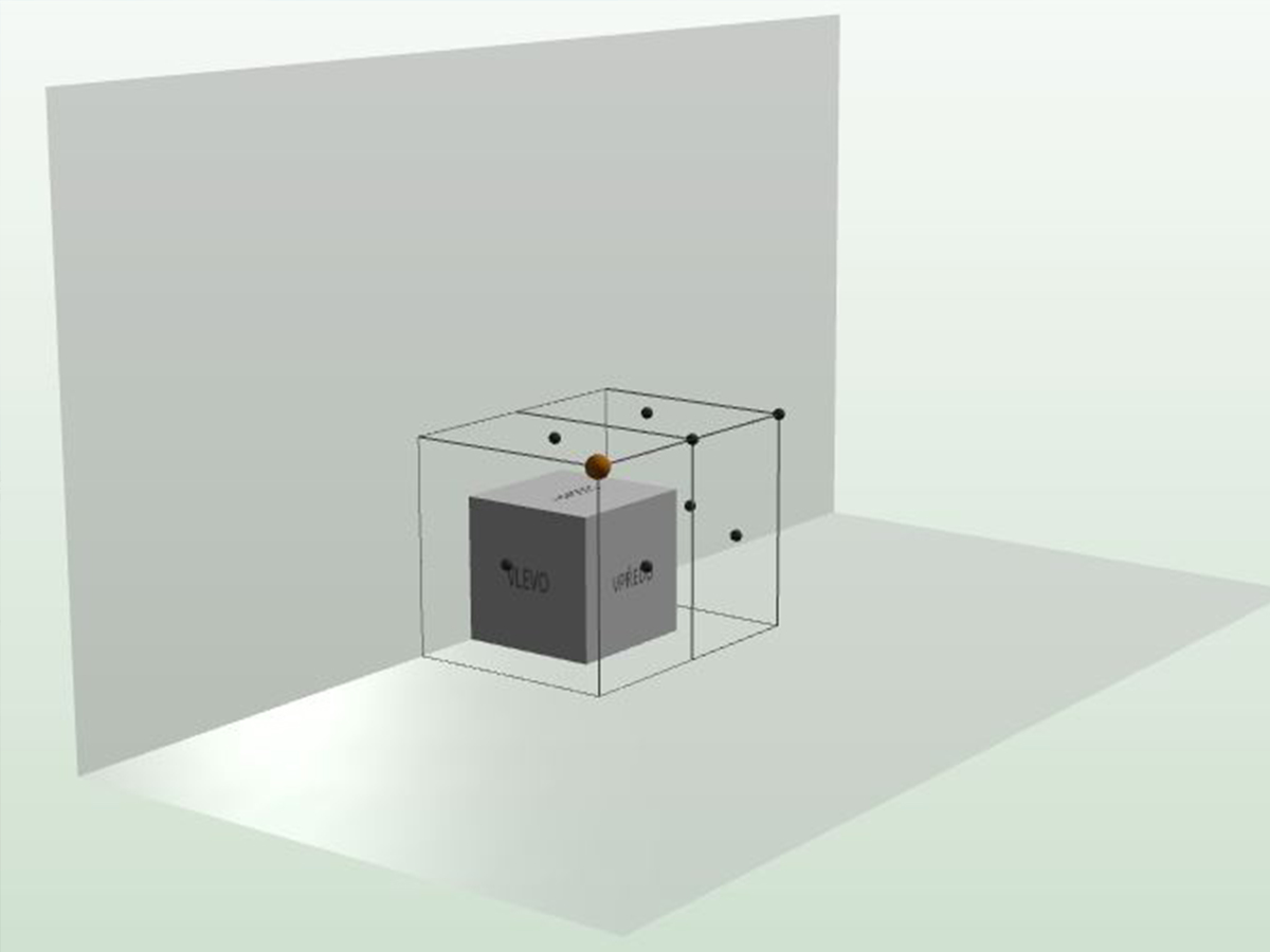 Akustický výkon klimatizačnej jednotky zobrazený pomocou 3D modelu